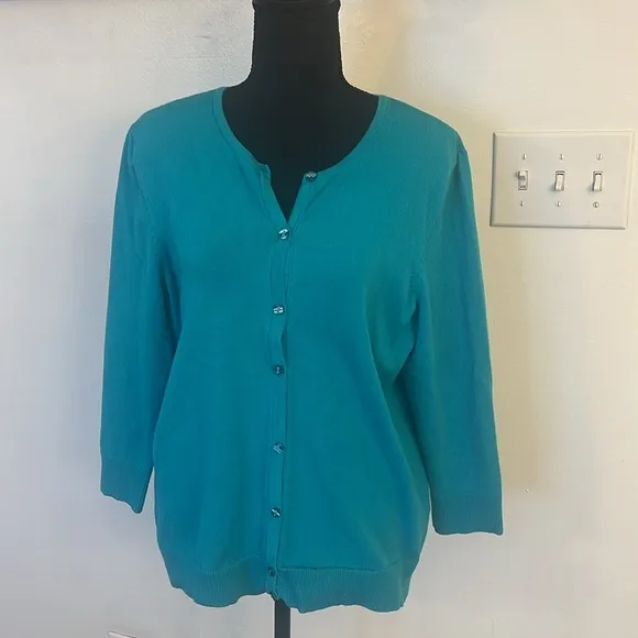 Croft &amp; Barrow Soft Cardigan, Sz. L.