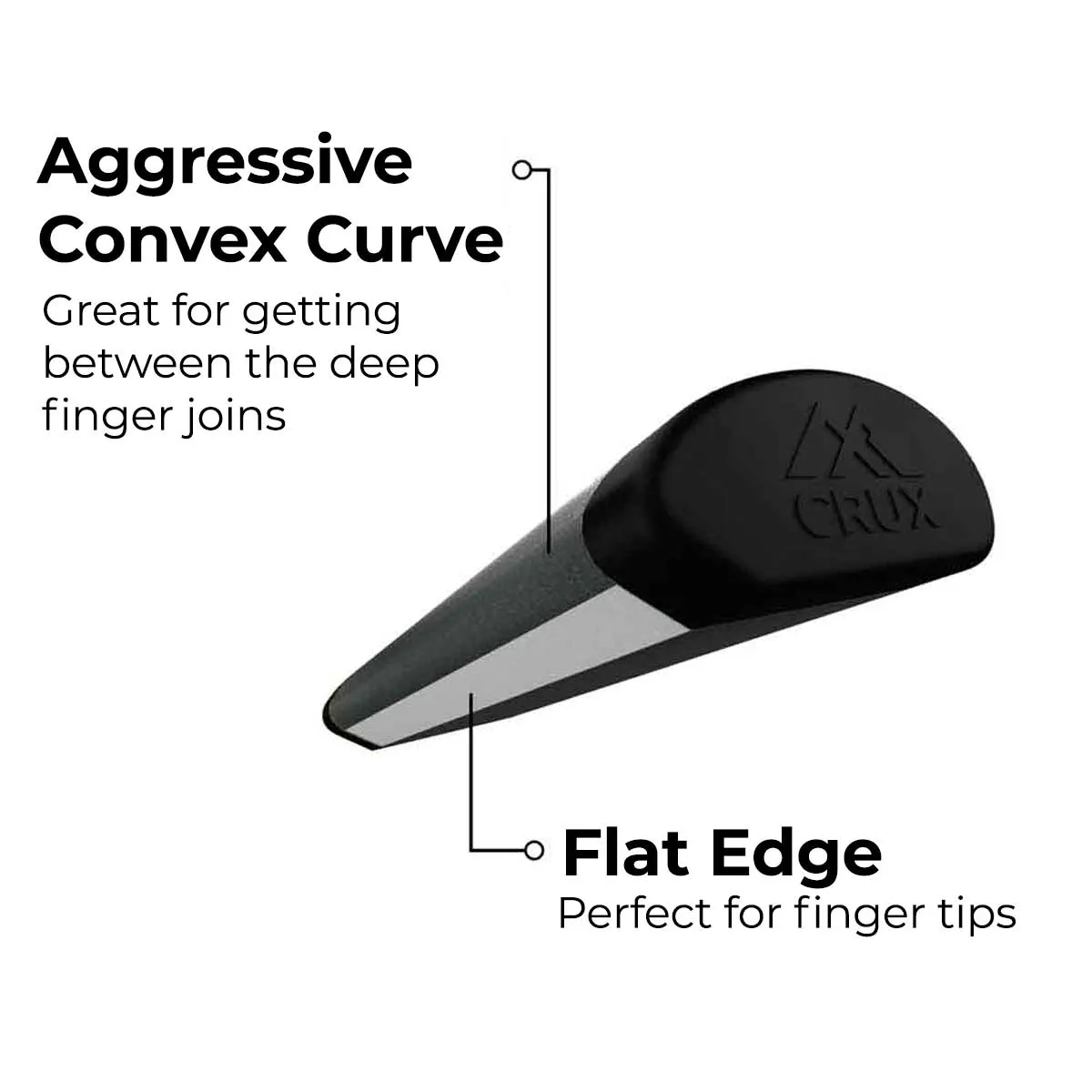 Crux Taco - Climbing Finger Sanding Block