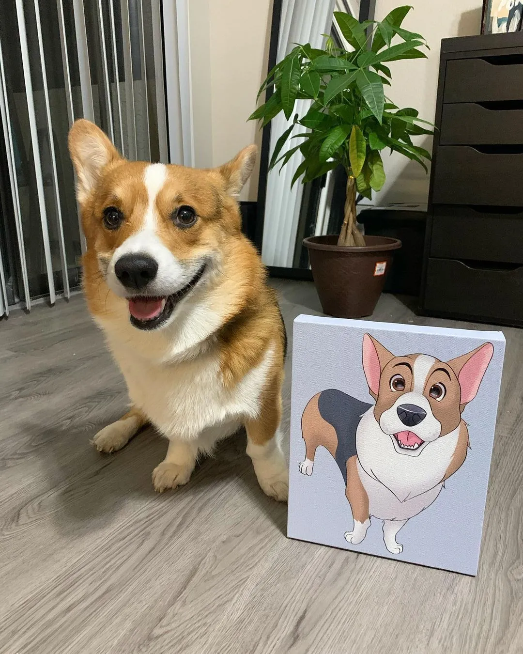 Custom PetToonies Canvas