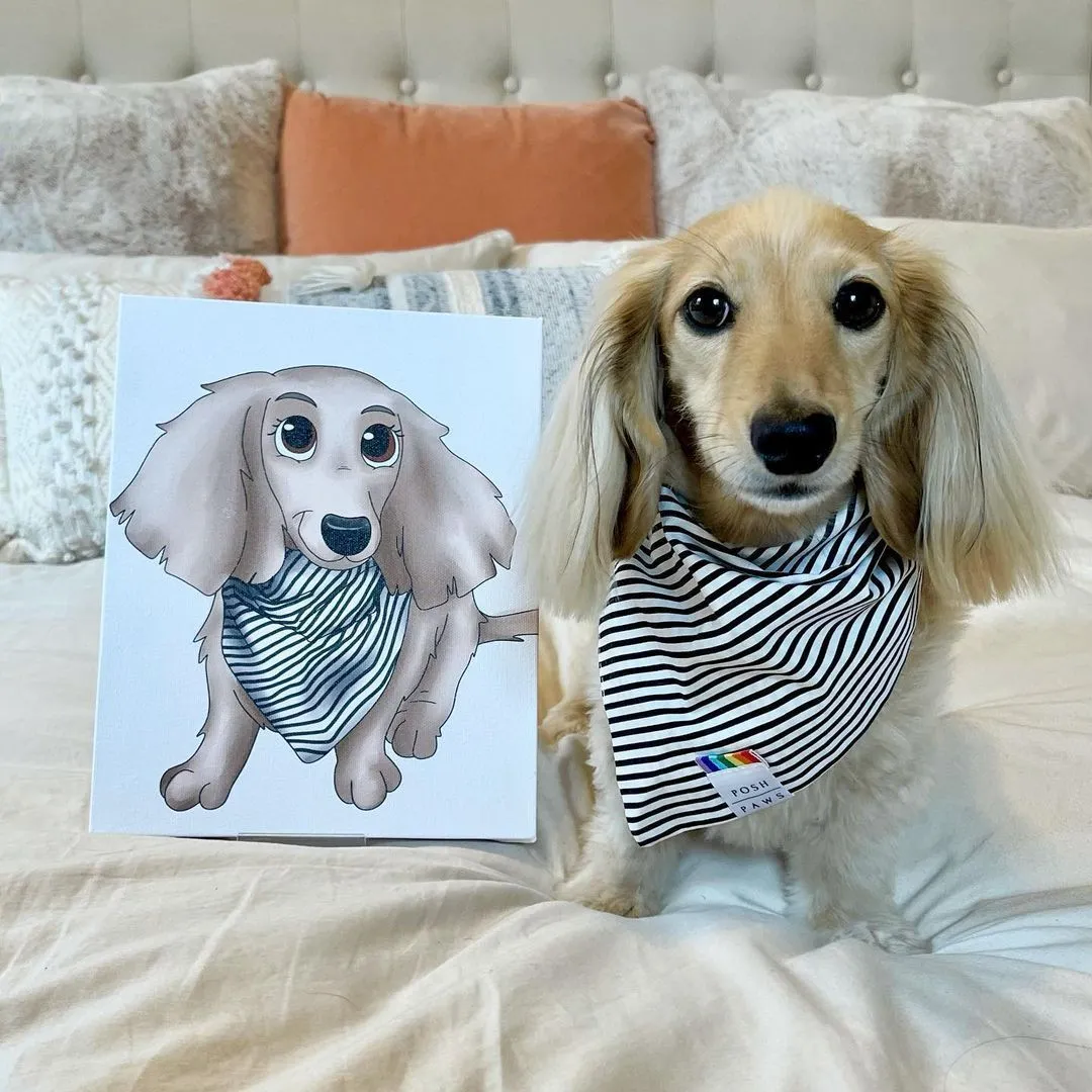 Custom PetToonies Canvas