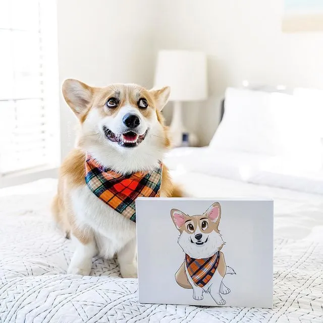 Custom PetToonies Canvas