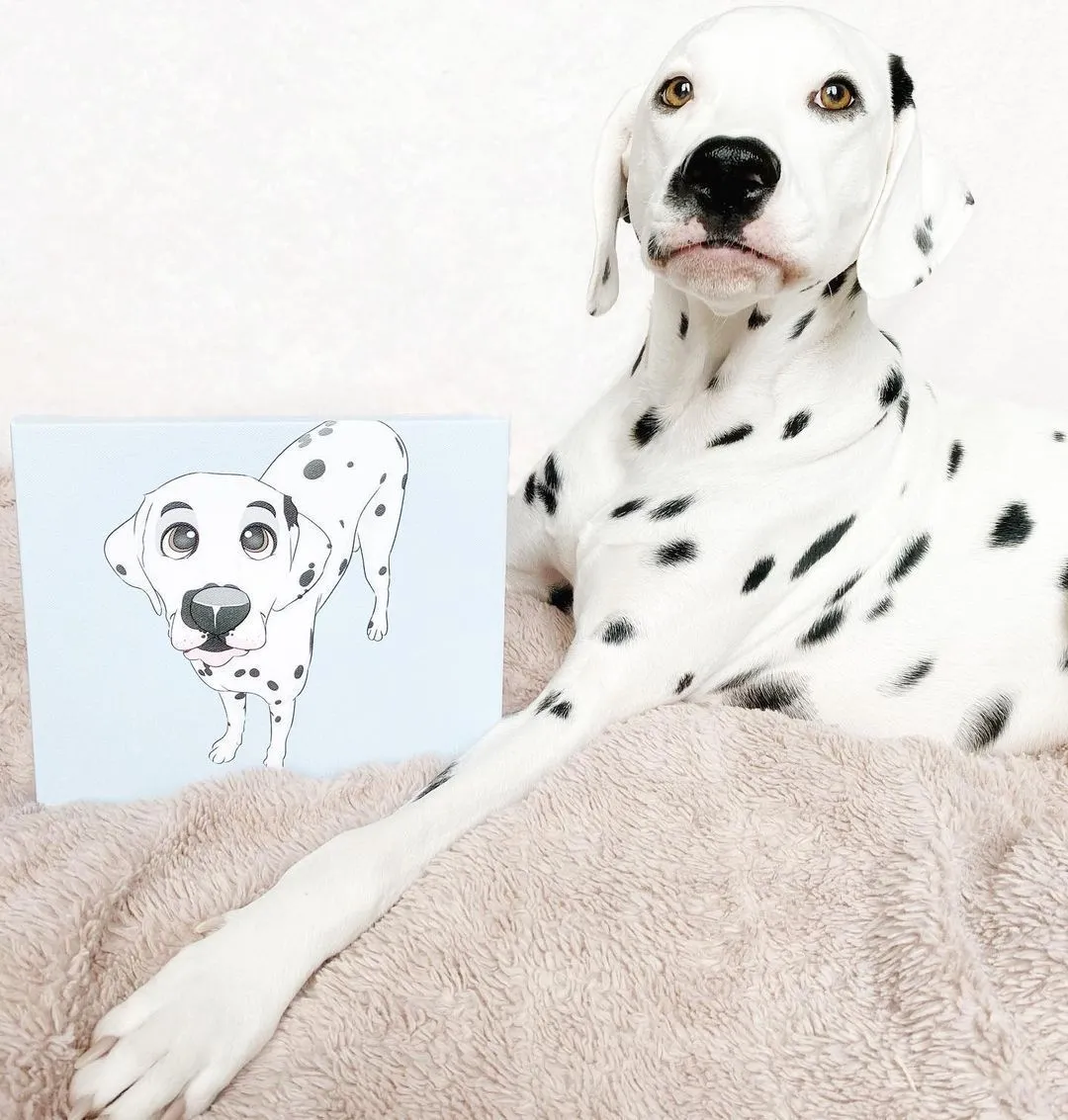 Custom PetToonies Canvas