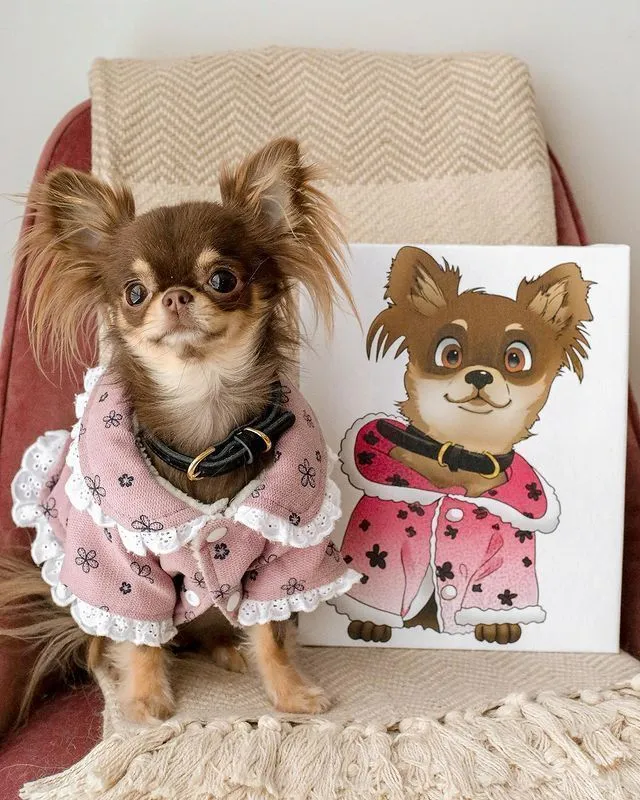 Custom PetToonies Canvas