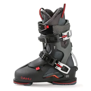 DAHU Ecorce 01 ski boots - Mens - Basalt Black Dark Grey Red