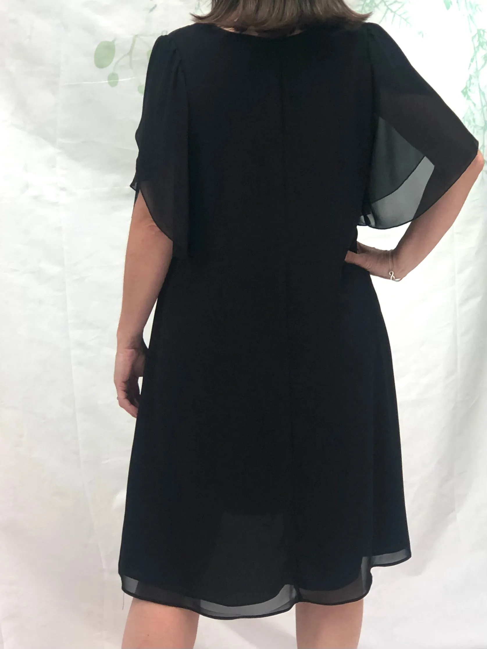 Darby Black Event Dress