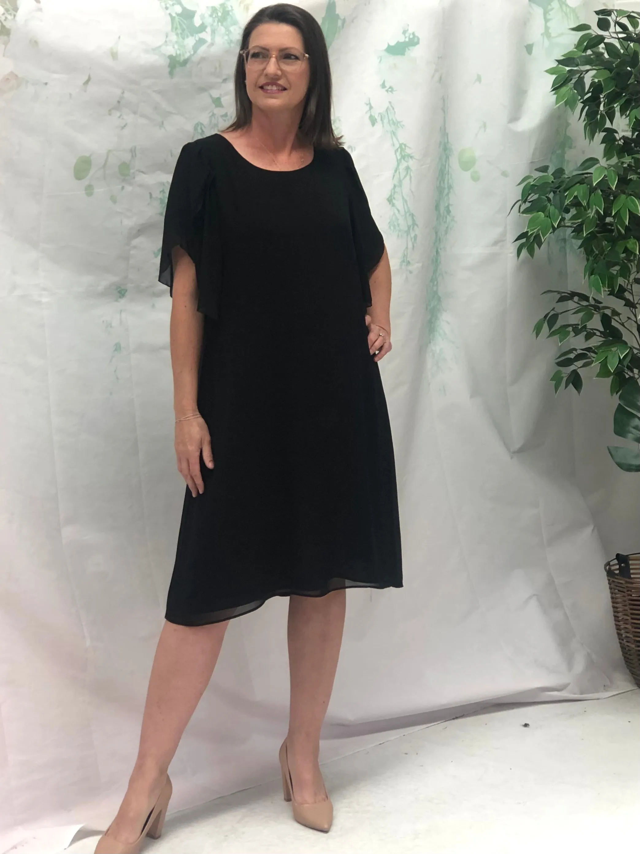 Darby Black Event Dress