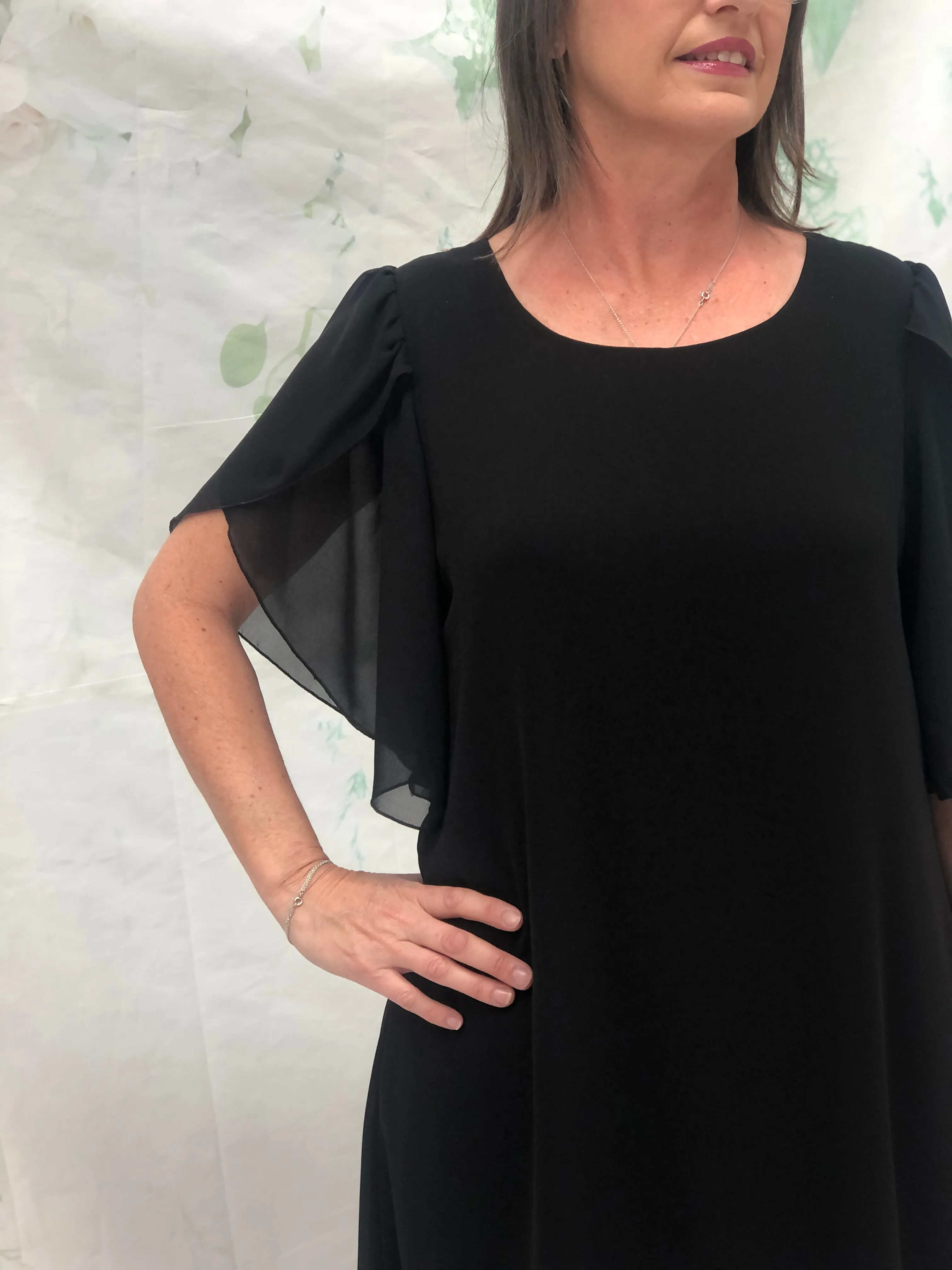 Darby Black Event Dress
