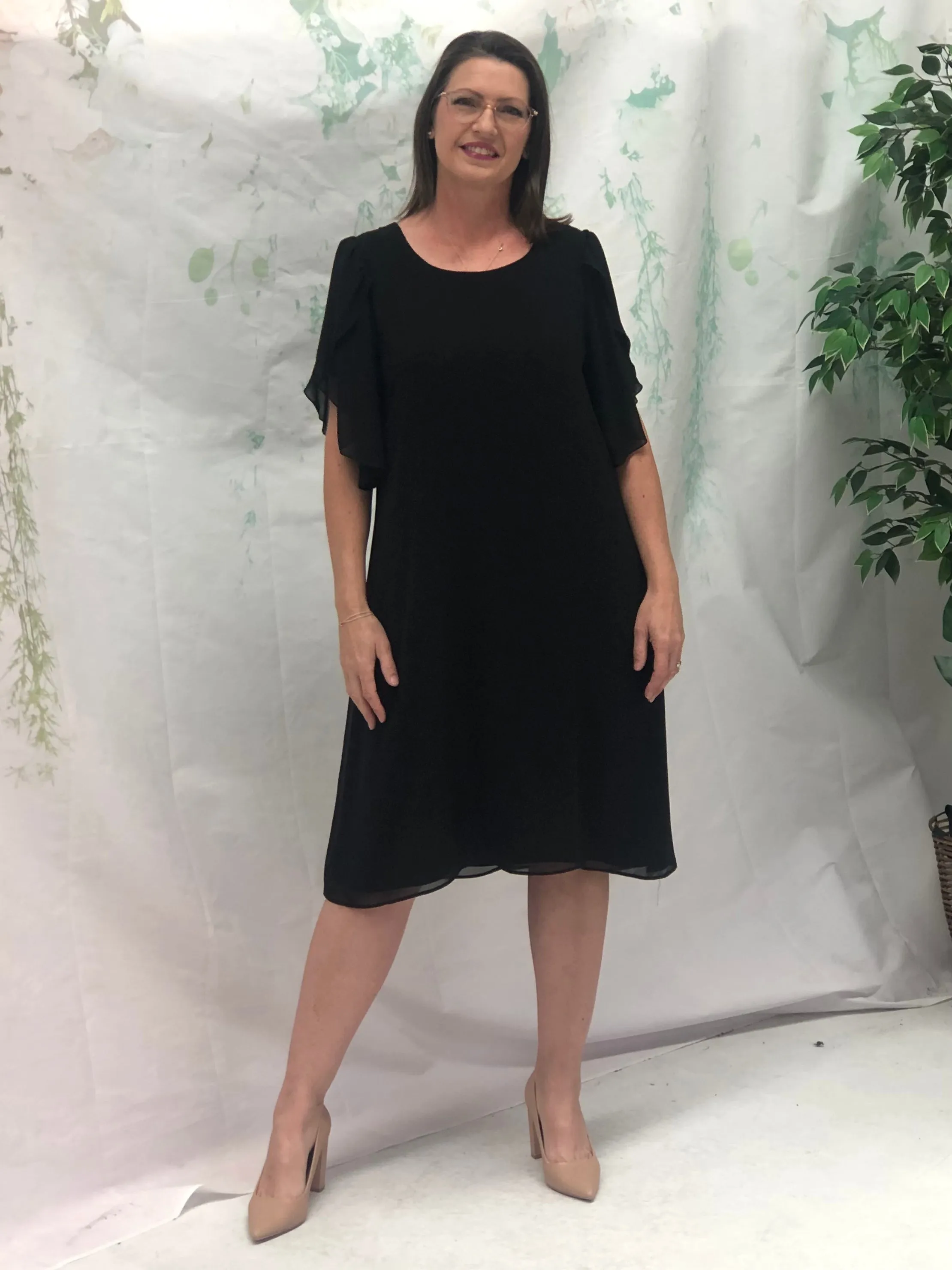 Darby Black Event Dress