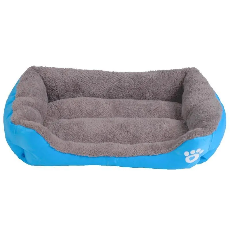 Deluxe Rectangular Bolster Dog Bed | Waterproof Slumber