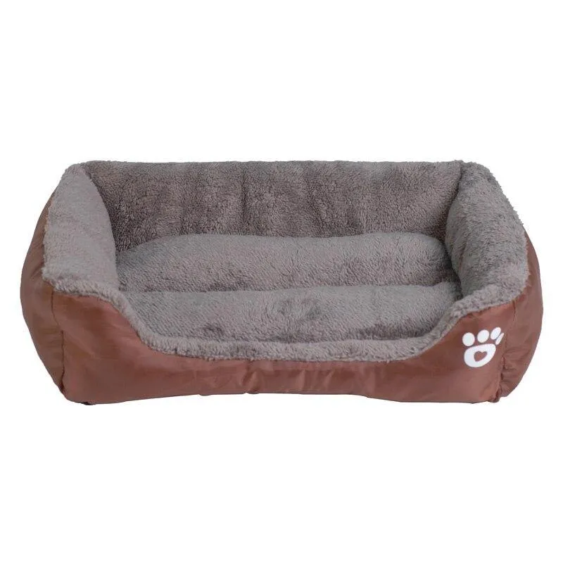 Deluxe Rectangular Bolster Dog Bed | Waterproof Slumber