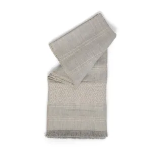 Diamond Pattern Alpaca Wool Throw