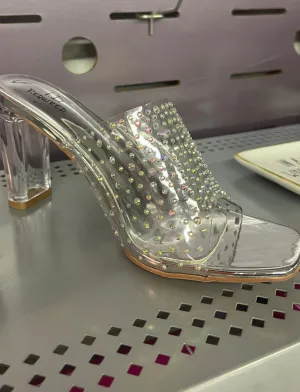 Diamonds Clear Heels