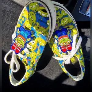 Disney Van's Pixar Toy Story Child Size Sneakers Size 4
