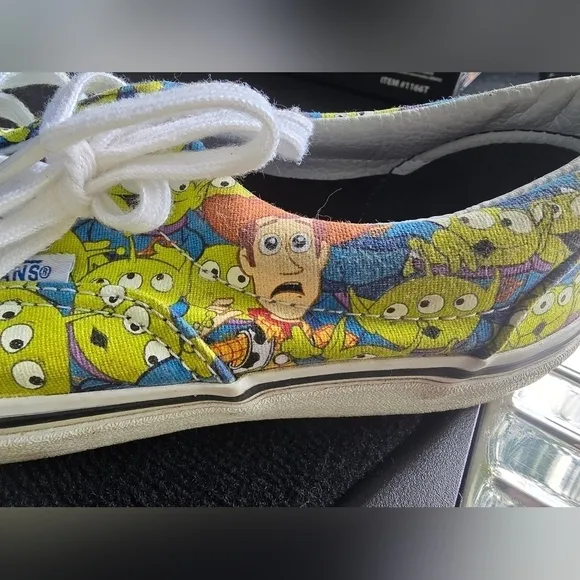 Disney Van's Pixar Toy Story Child Size Sneakers Size 4