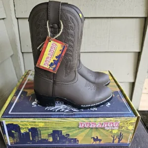 Durango Head West BT904 Kids Western Cowboy Boots Size: 12.5D