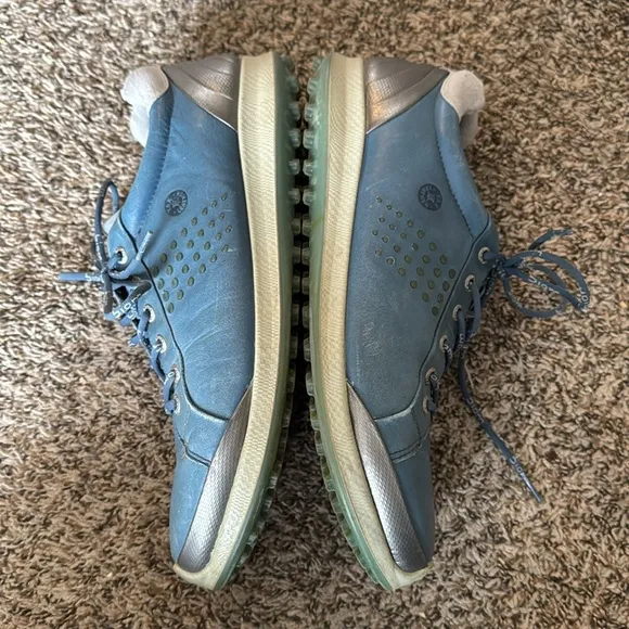 Ecco Men’s 44 (10) Golf Biom Hydromax Yak Leather Blue