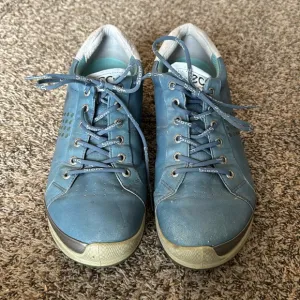Ecco Men’s 44 (10) Golf Biom Hydromax Yak Leather Blue