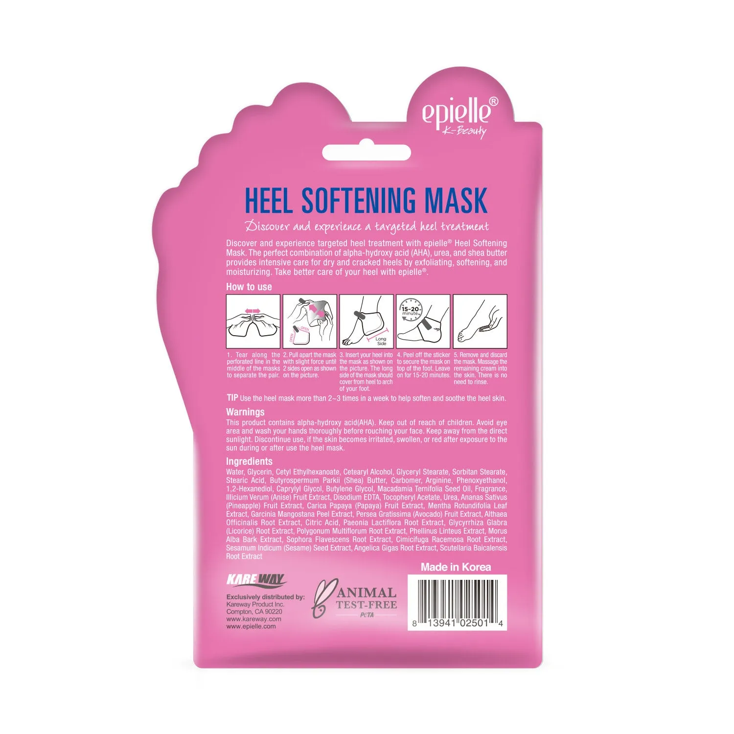 epielle Heel Softening Mask