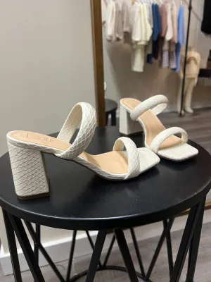 Farah Snake Heels
