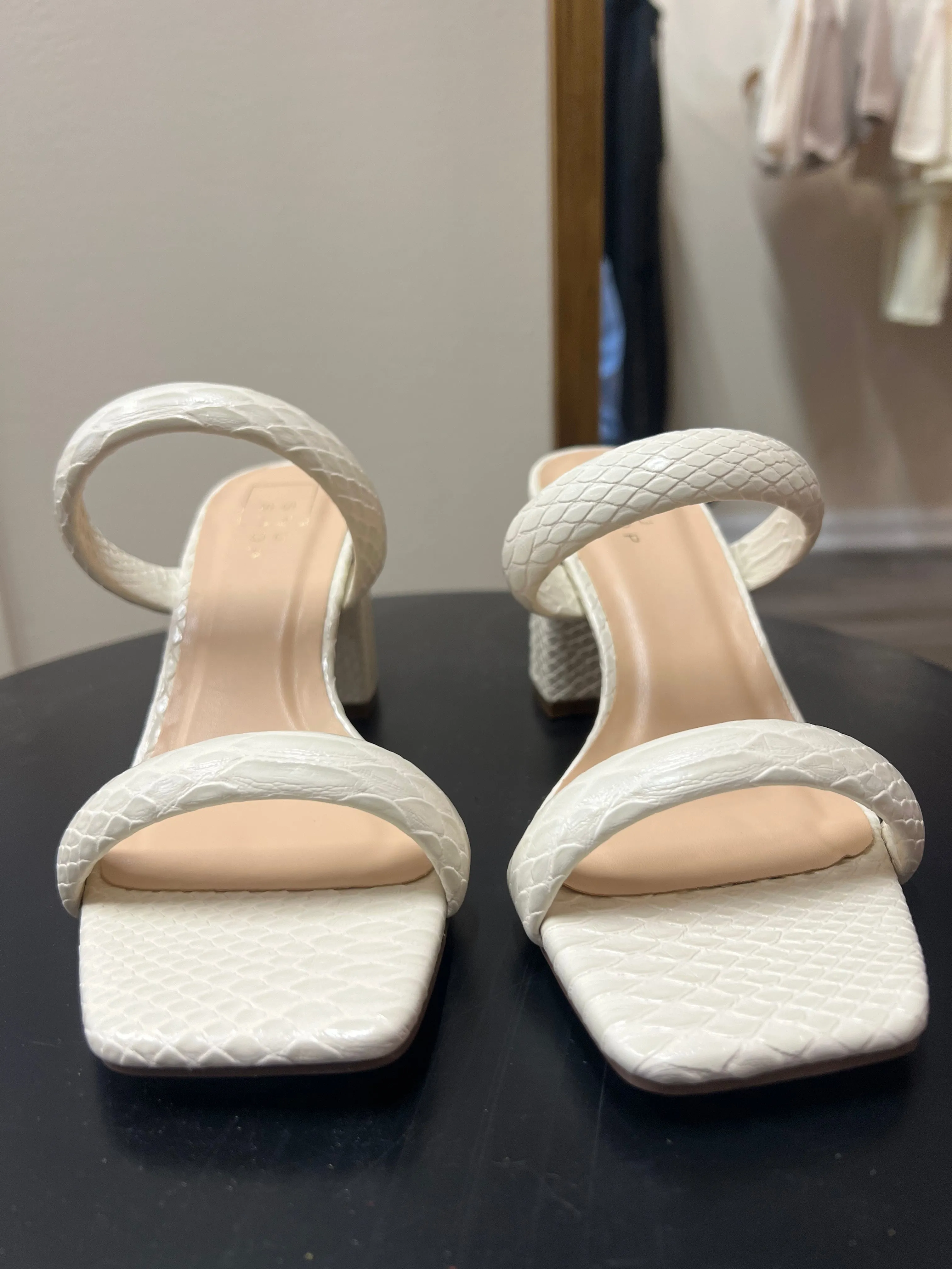 Farah Snake Heels