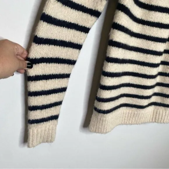 French Connection Norway High Neck Fair Isle Wool Sweater
