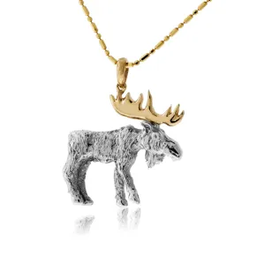 Full Body Moose Necklace