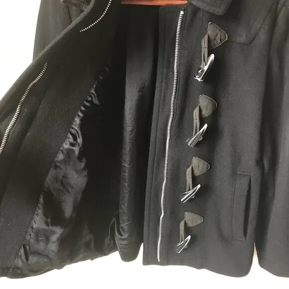 GAP wool collared toggle coat