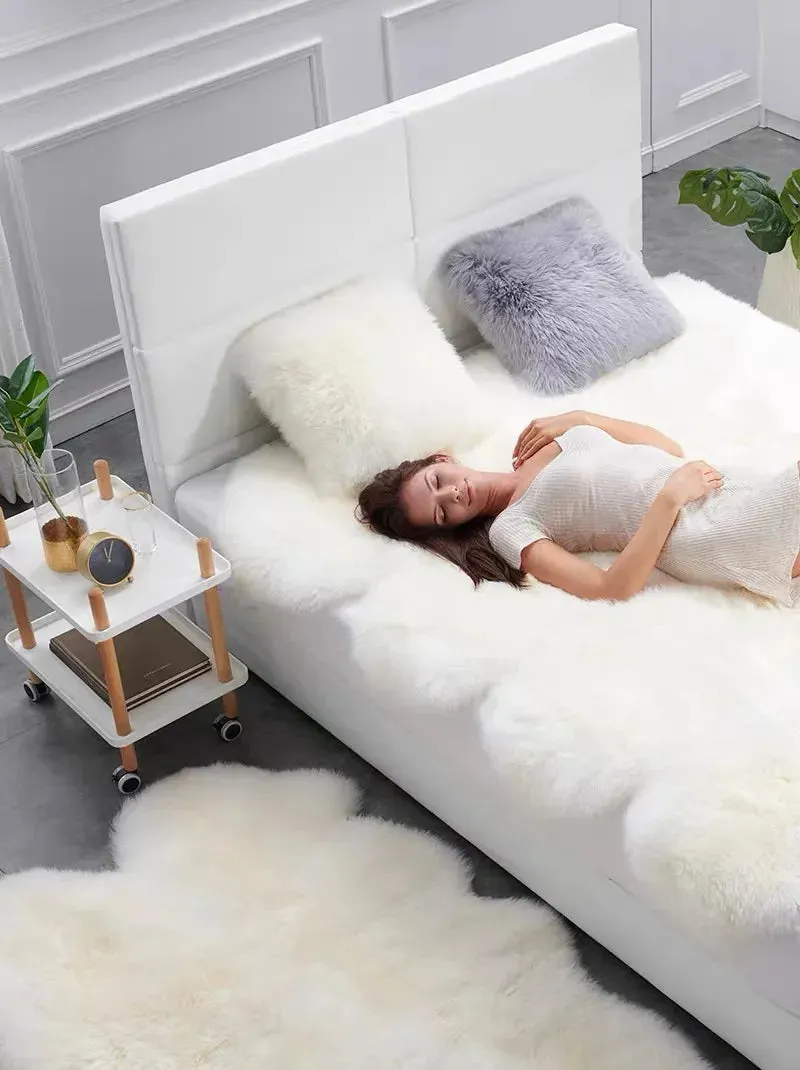 Genuine Sheepskin Wool Rug