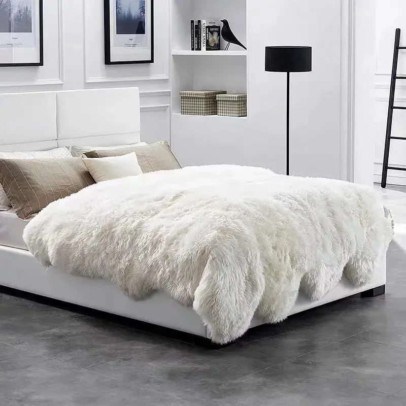 Genuine Sheepskin Wool Rug