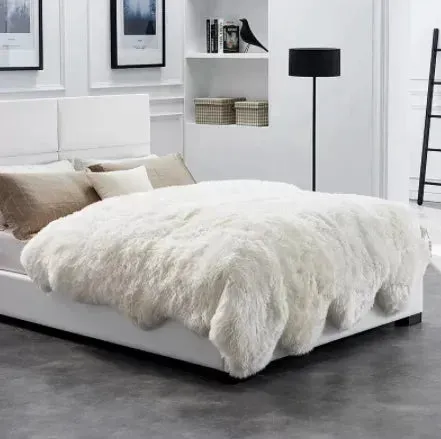 Genuine Sheepskin Wool Rug