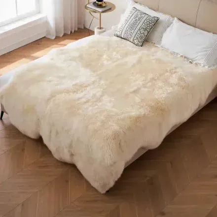 Genuine Sheepskin Wool Rug
