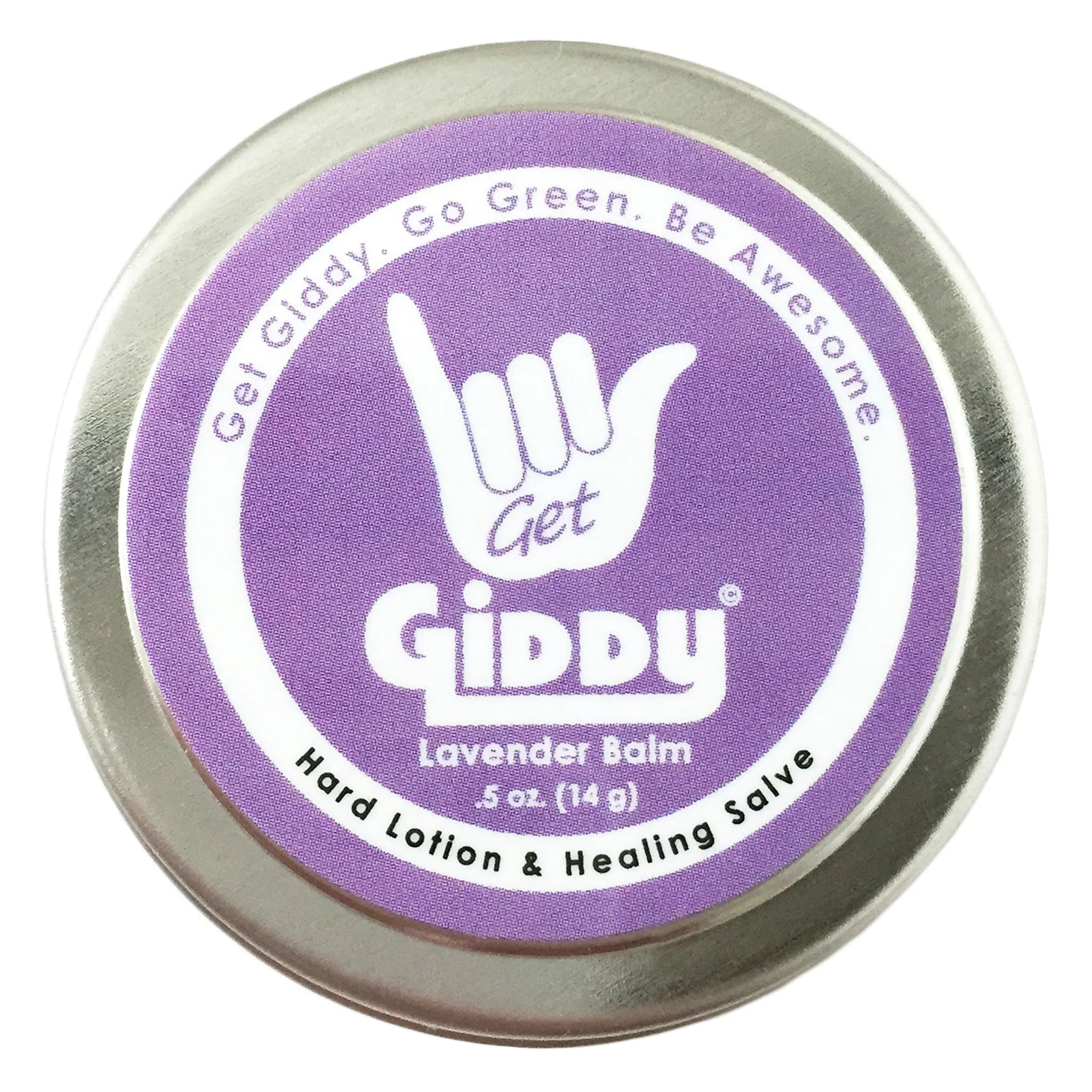 GIDDY Lavender Hard Lotion, Balm & Salve