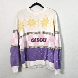 Gisou 2022 HOLIDAY Wool Long Sleeve Limited Edition Sweater - One Size