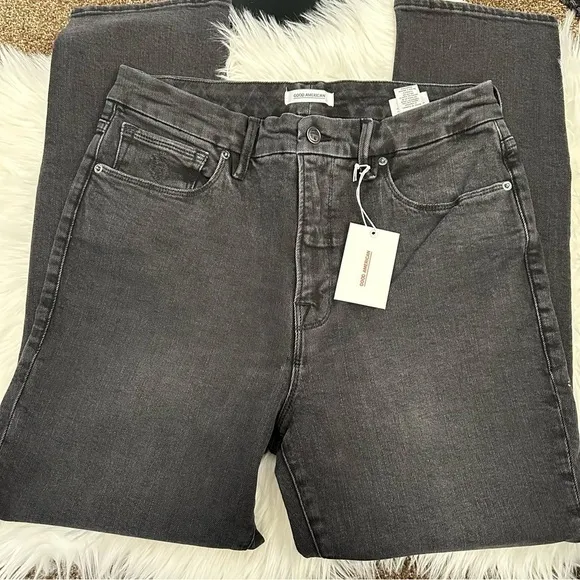 GOOD American Classic Black Jeans