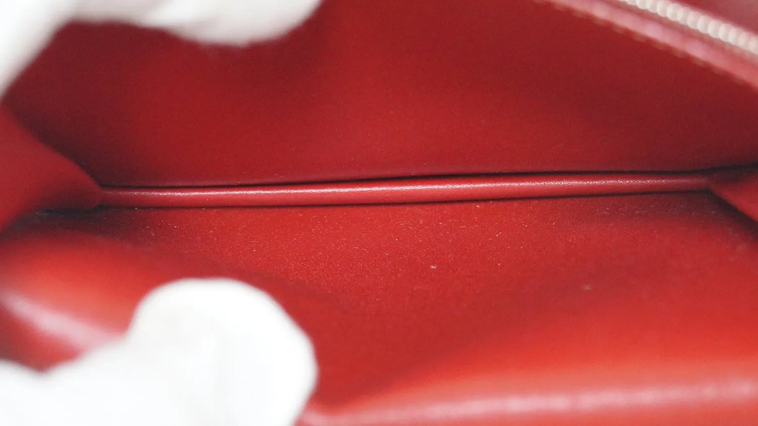 Goyard Monogram Canvas Petit Portefeuille zippe Bifold Wallet Red