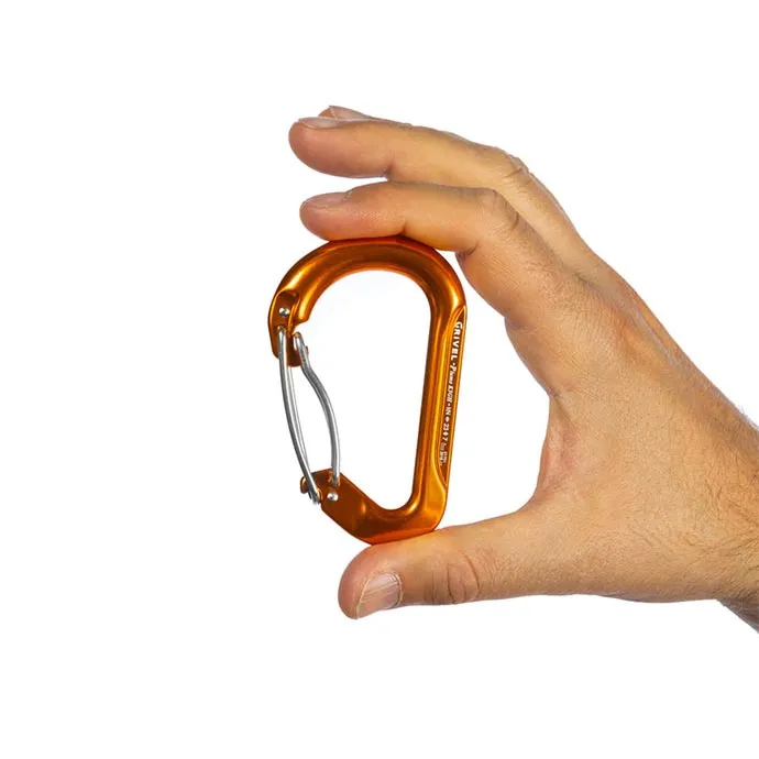 Grivel K3GH HMS Plume Twin Gate Climbing Carabiner