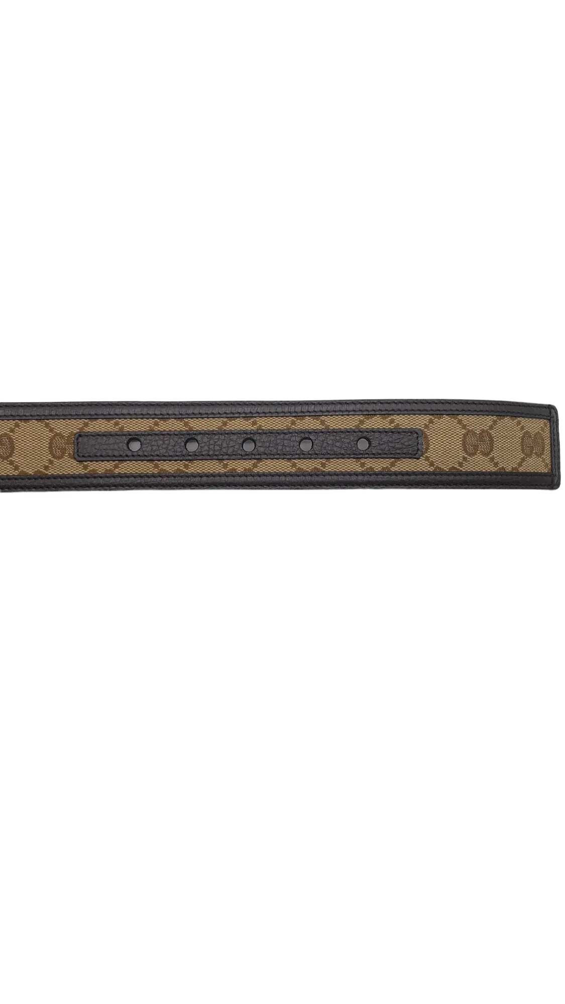 Gucci GG Canvas Leather Size 80/32 Belt
