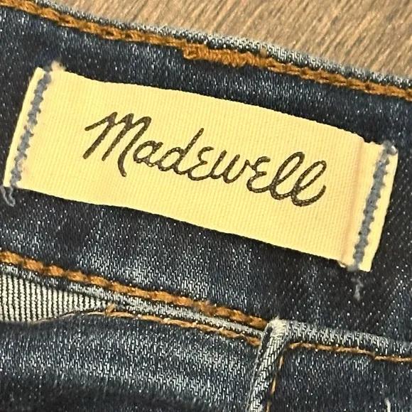 GUC.Short Madewell 10” High-Rise Skinny Jeans Button Fly - Size 32 / 25” inseam