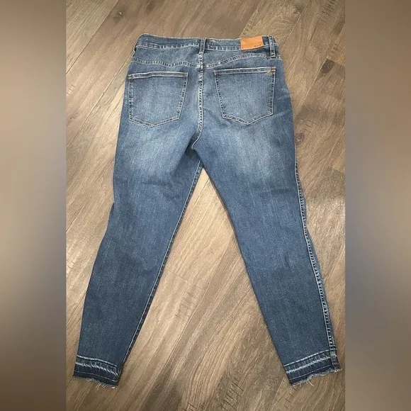 GUC.Short Madewell 10” High-Rise Skinny Jeans Button Fly - Size 32 / 25” inseam