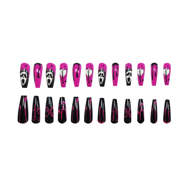 Halloween Coffin pinky dark