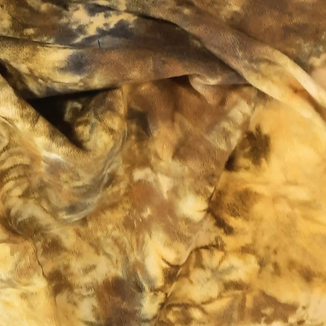 Hand-dyed Wool Fat Quarter "Golden"