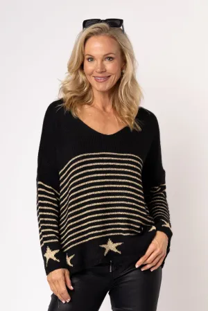 Hanna Knit Top in Onyx