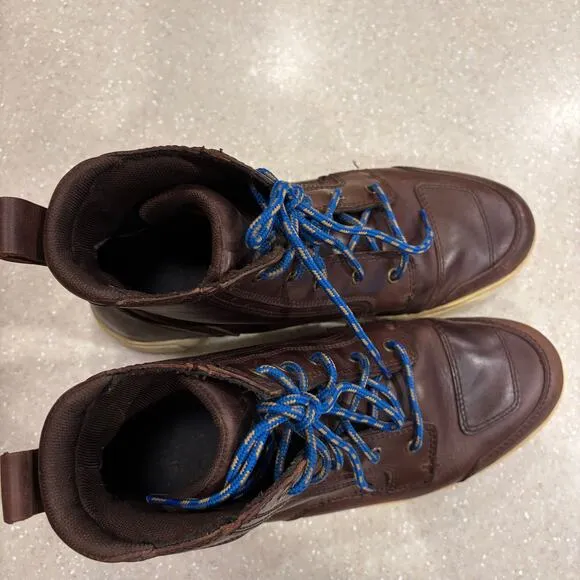 Harley Davidson Bateman Men's Size 11M Brown Leather Motorcycle Boots Sneaker