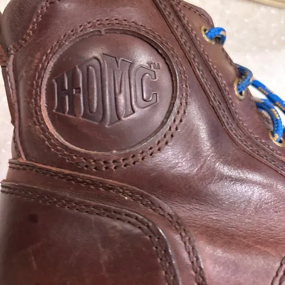 Harley Davidson Bateman Men's Size 11M Brown Leather Motorcycle Boots Sneaker