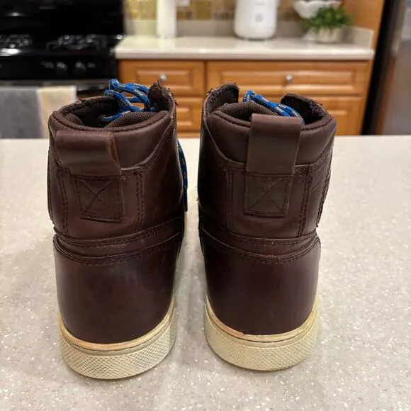 Harley Davidson Bateman Men's Size 11M Brown Leather Motorcycle Boots Sneaker