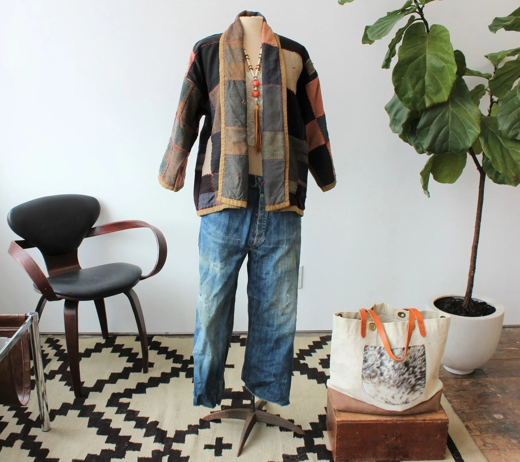 Heirloom Wool Quilt Coat