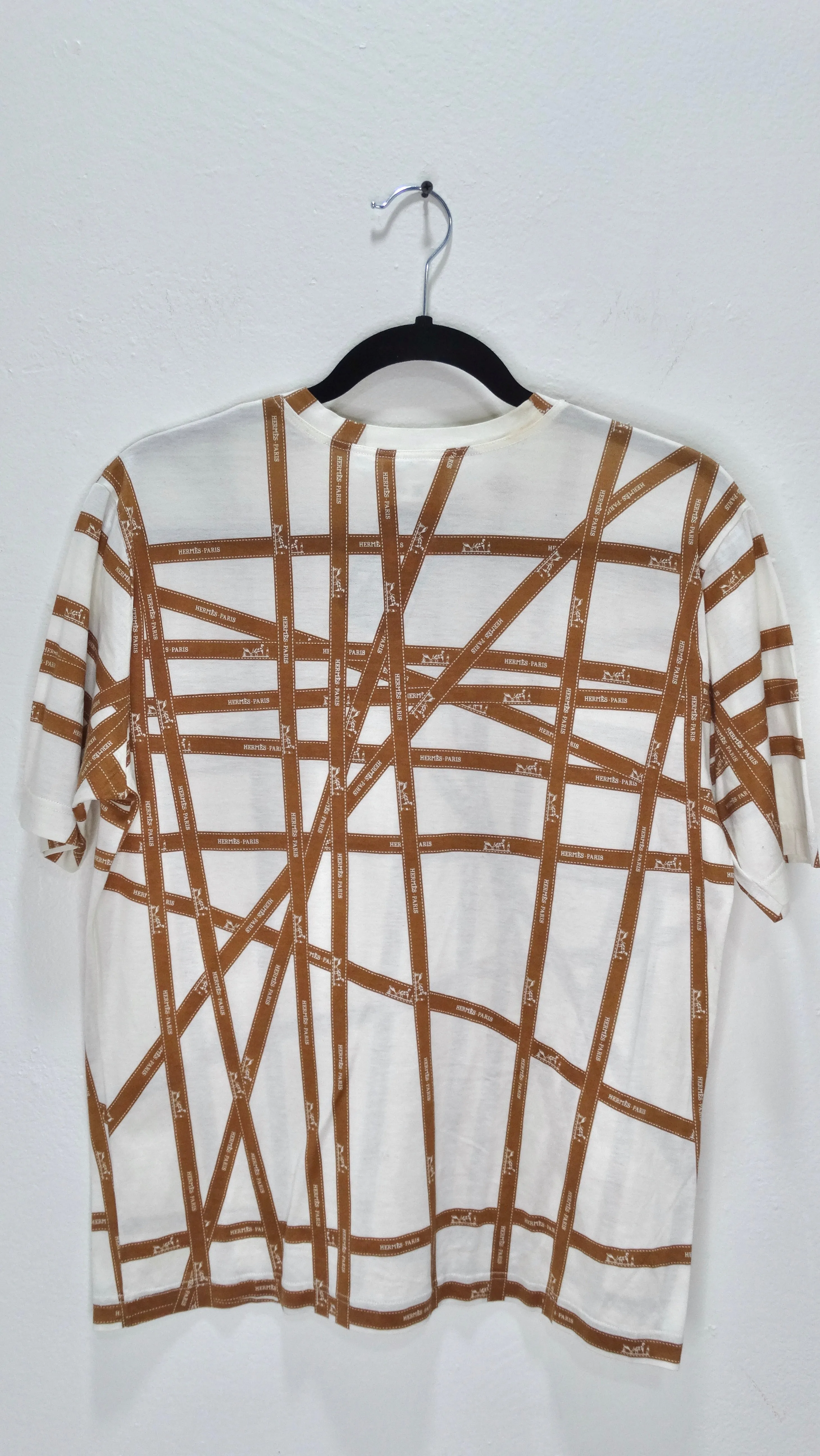 Hermes Ribbon Print T-Shirt