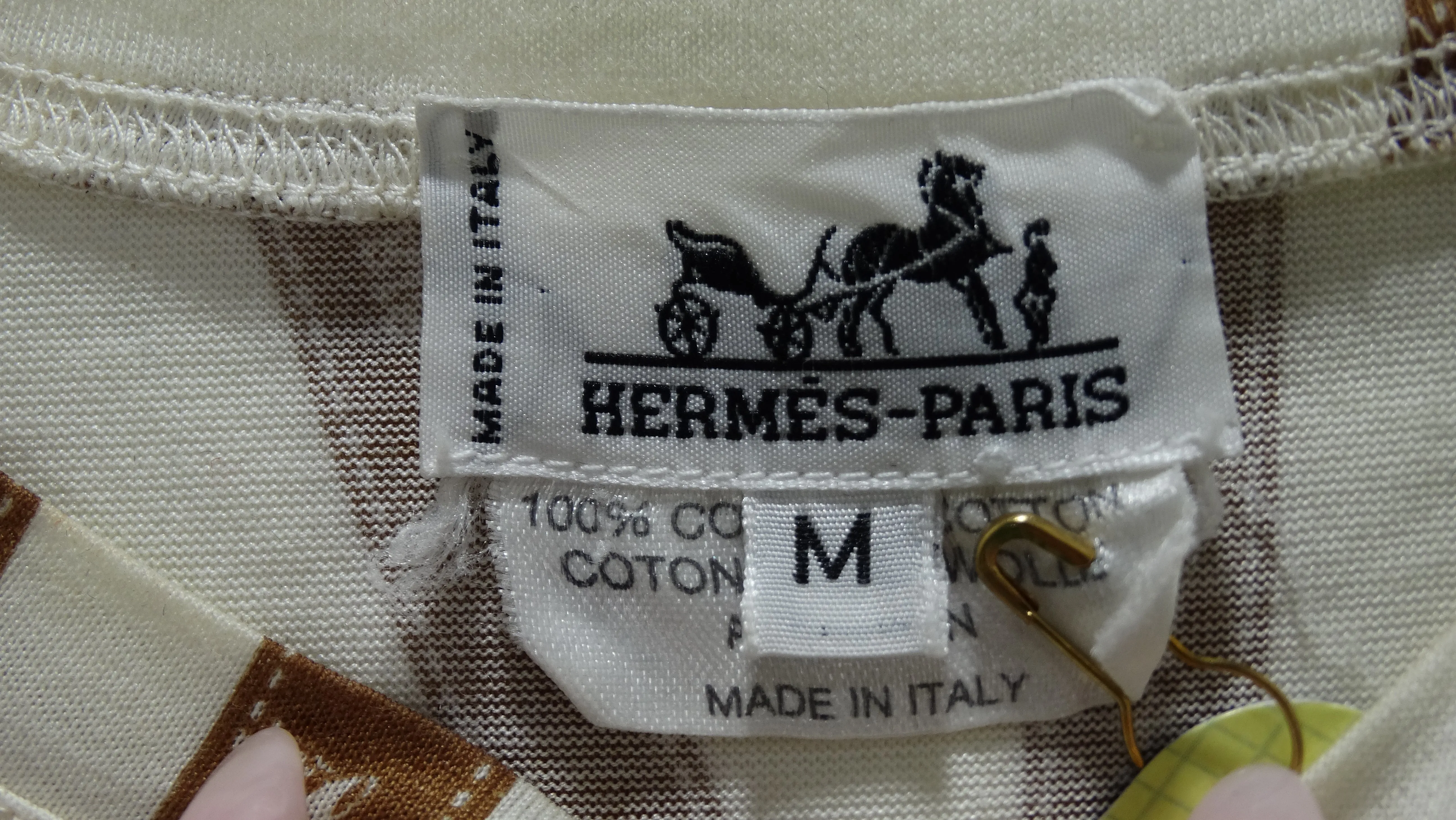Hermes Ribbon Print T-Shirt