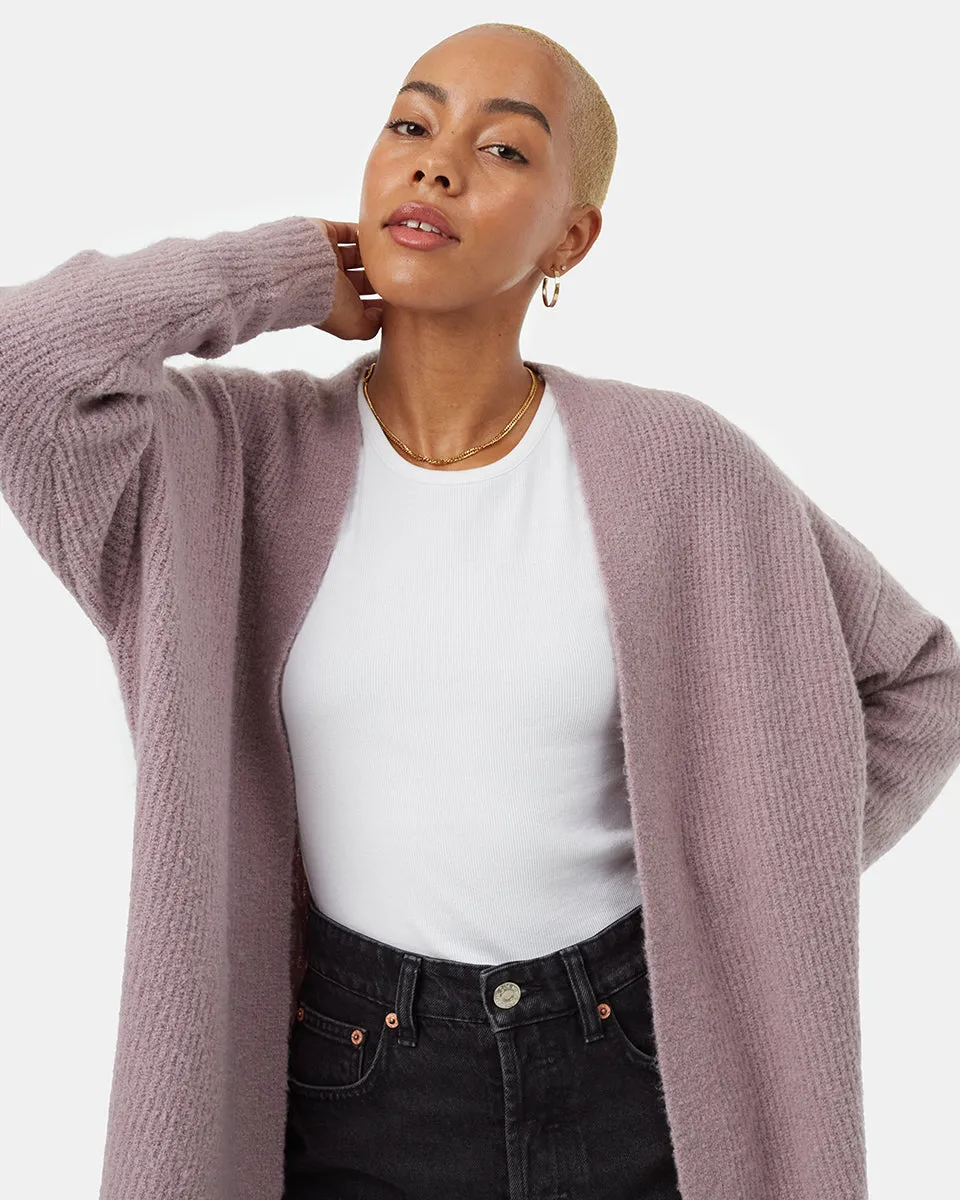 Highline Fuzzy Open Cardigan