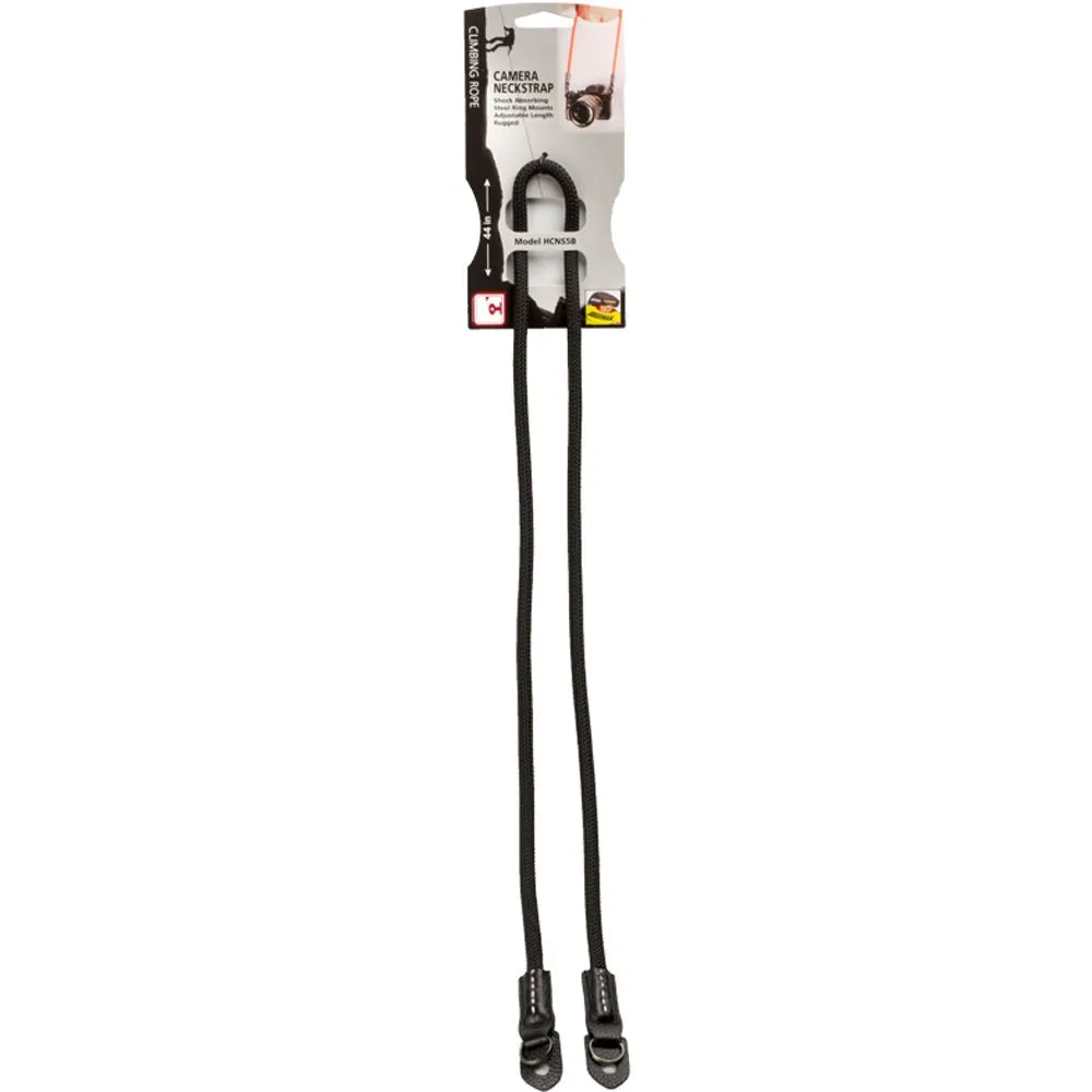 Hoodman Climbing Rope Neckstrap | Black